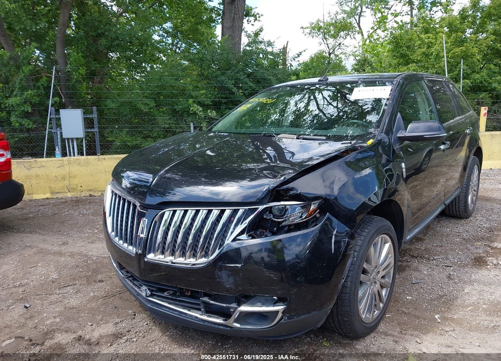 2012 LINCOLN MKX VIN: 2LMDJ6JKXCBL08622