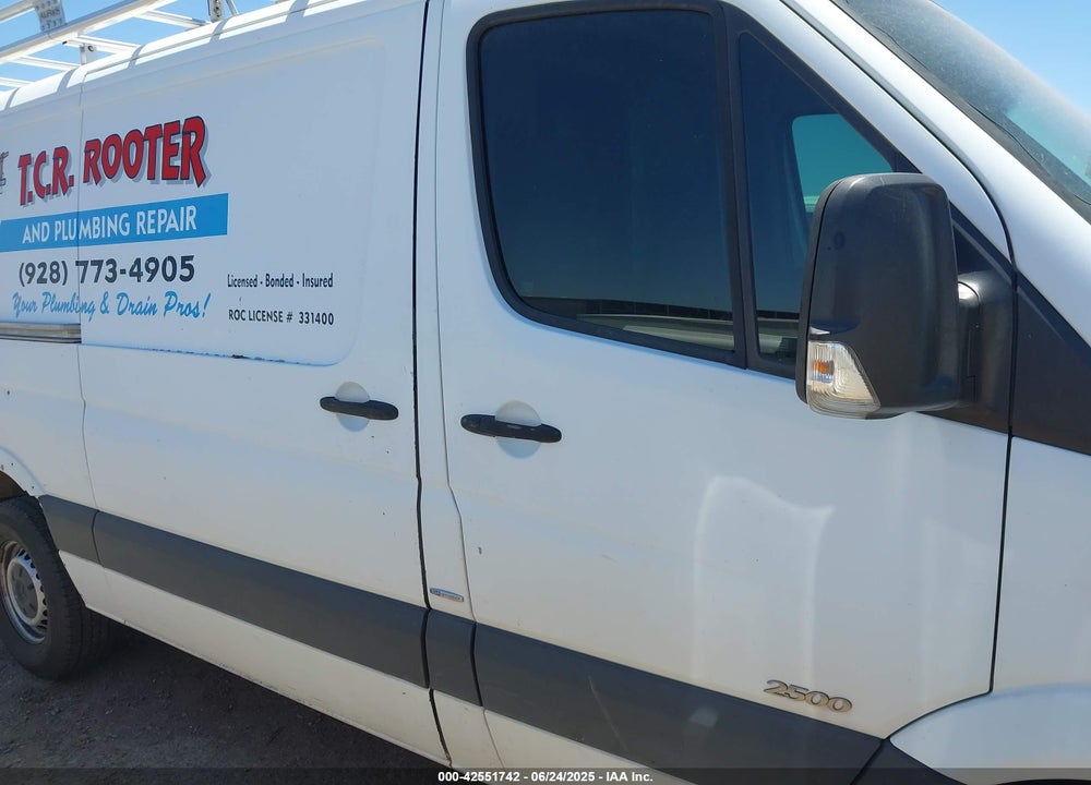2012 MERCEDES-BENZ SPRINTER S NORMAL ROOF VIN: WD3PE7CC6C5625292