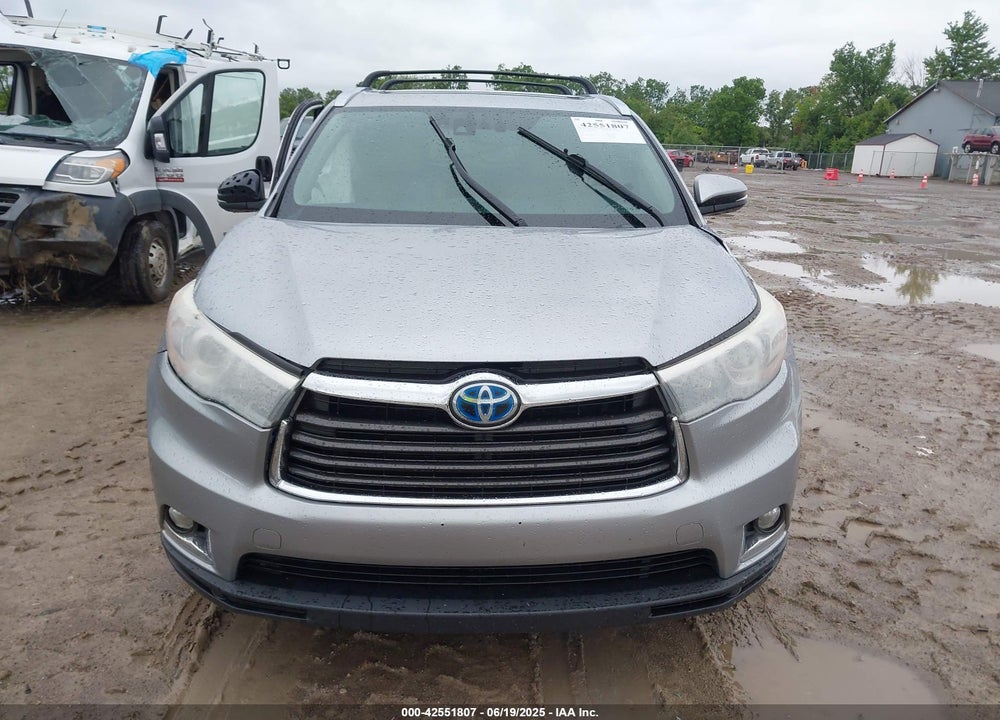 2016 TOYOTA HIGHLANDER HYBRID VIN: 5TDDCRFH5GS019824
