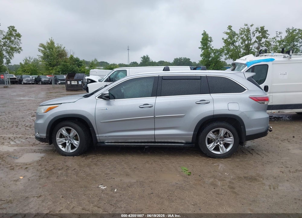 2016 TOYOTA HIGHLANDER HYBRID VIN: 5TDDCRFH5GS019824