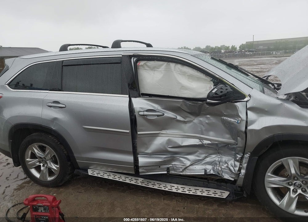 2016 TOYOTA HIGHLANDER HYBRID VIN: 5TDDCRFH5GS019824