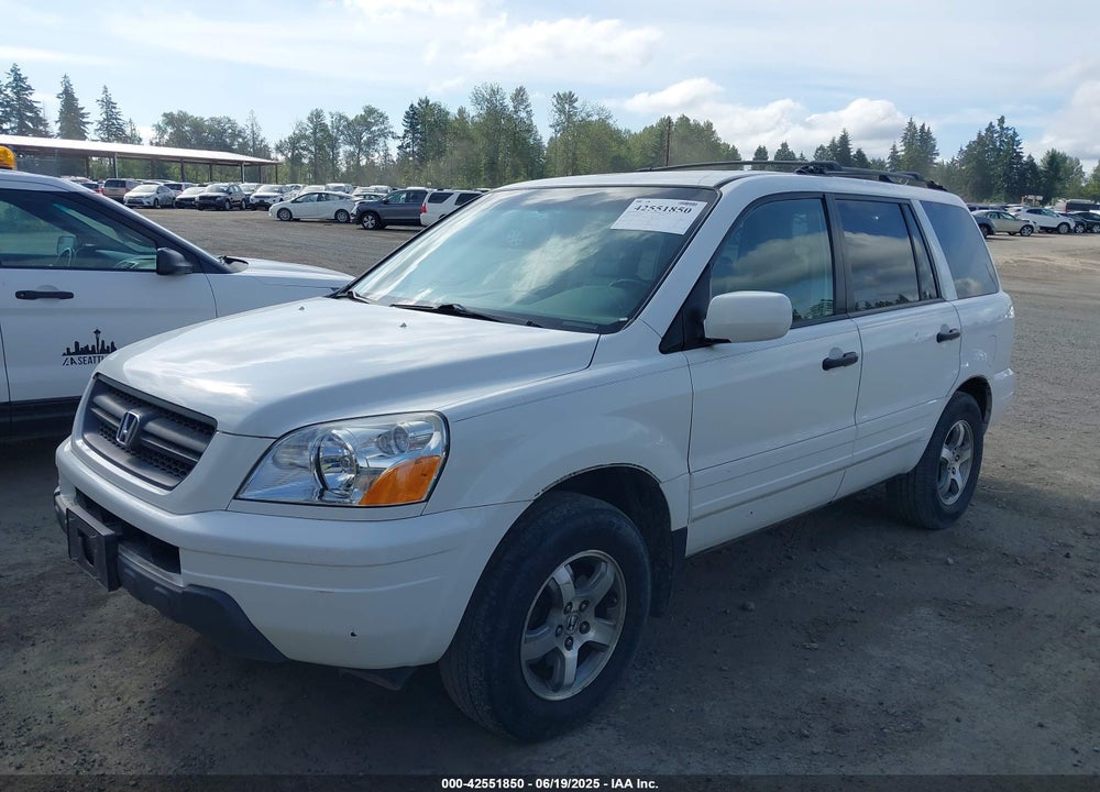 2004 HONDA PILOT VIN: 2HKYF18674H511150