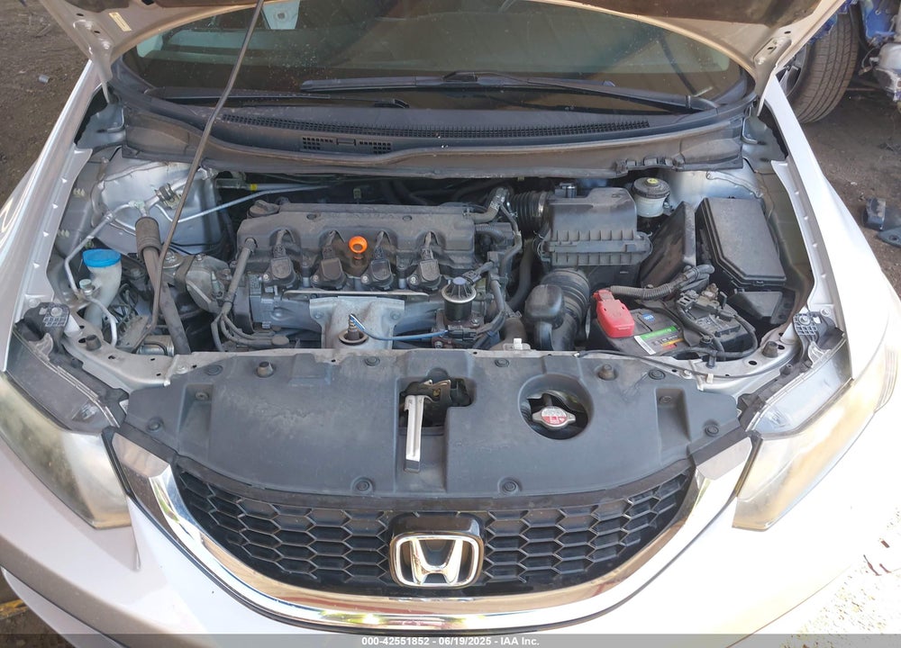 2013 HONDA CIVIC VIN: 19XFB2F81DE264063