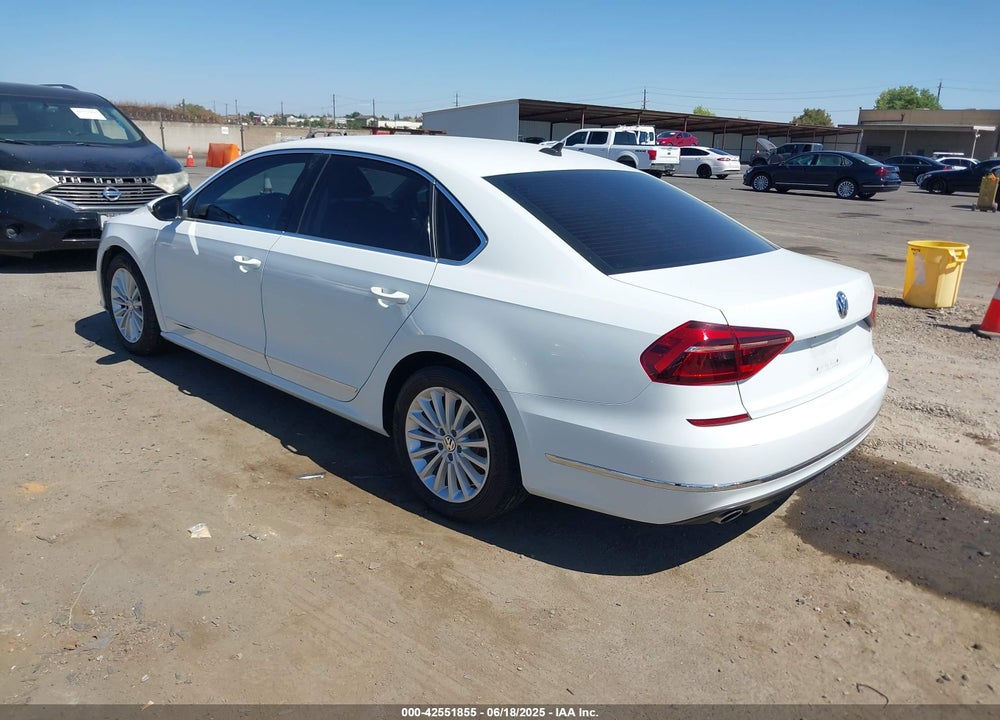 2017 VOLKSWAGEN PASSAT VIN: 1VWBT7A39HC018666