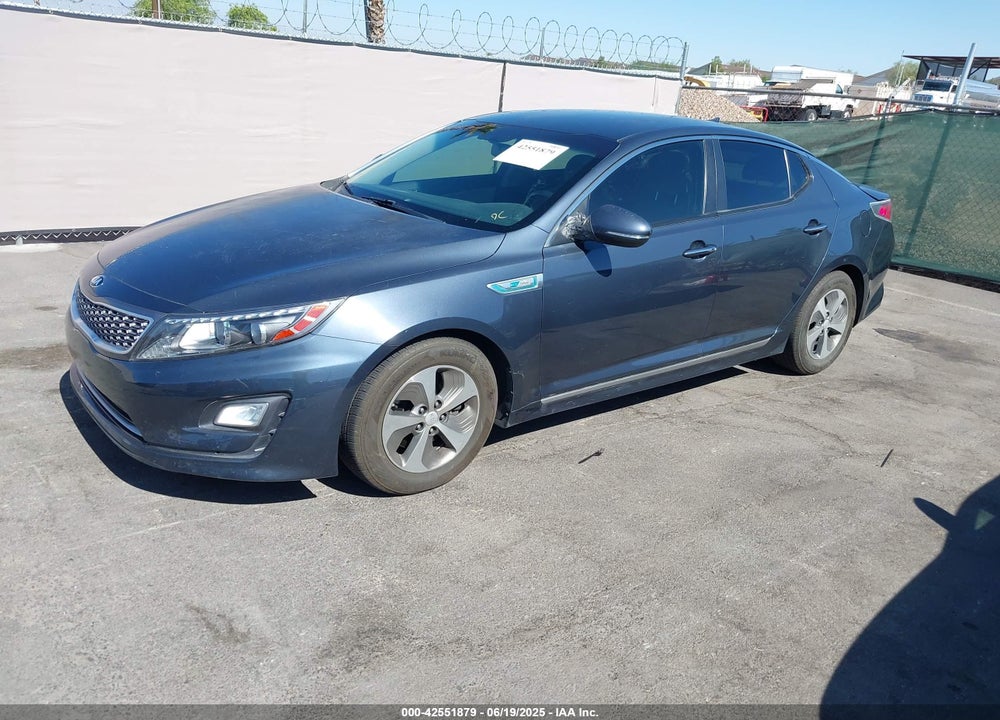 2014 KIA OPTIMA HYBRID VIN: KNAGM4AD7E5065723