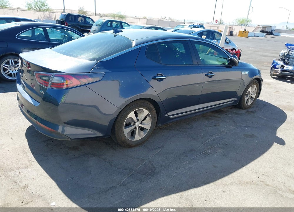 2014 KIA OPTIMA HYBRID VIN: KNAGM4AD7E5065723