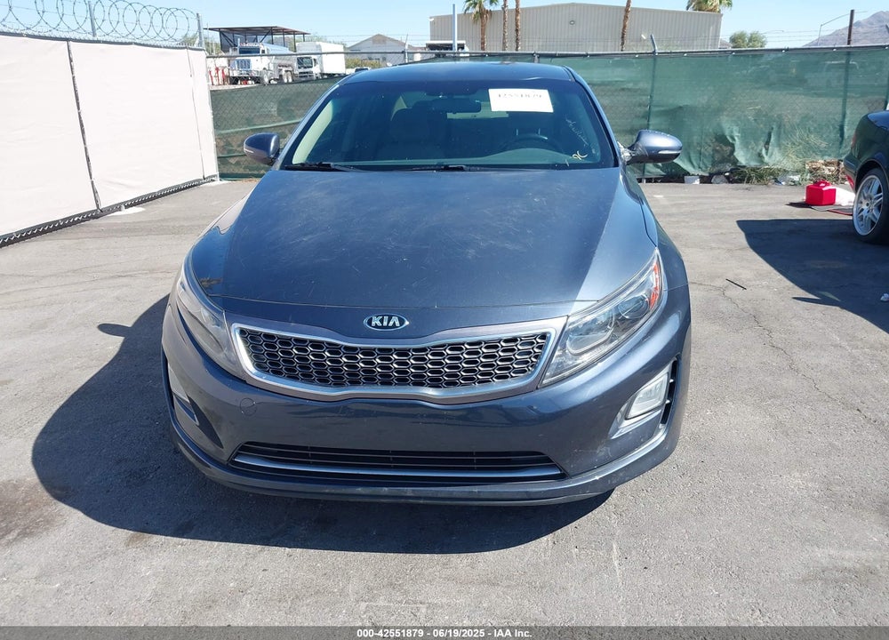 2014 KIA OPTIMA HYBRID VIN: KNAGM4AD7E5065723
