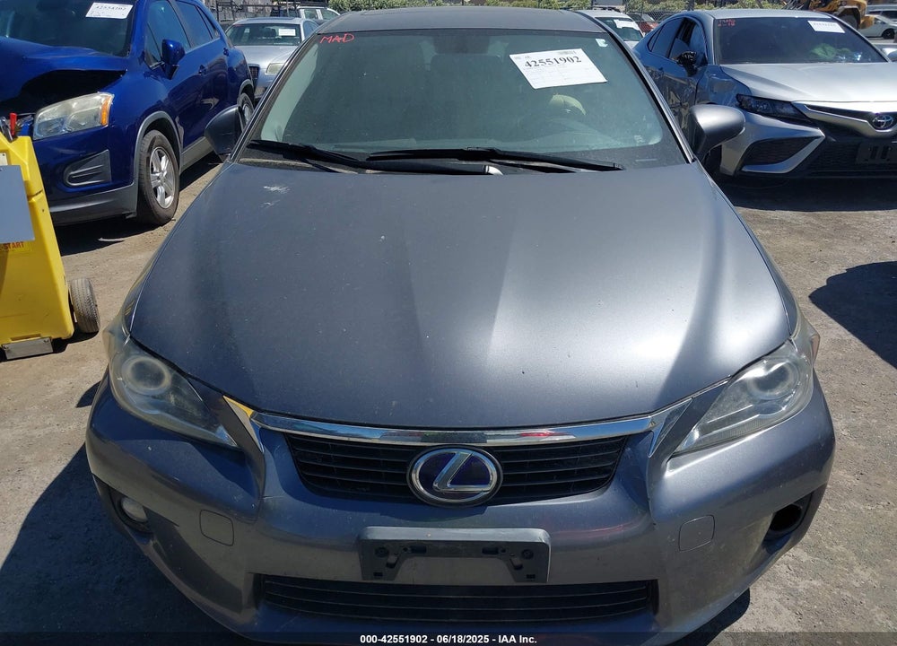 2013 LEXUS CT 200H VIN: JTHKD5BH4D2163756