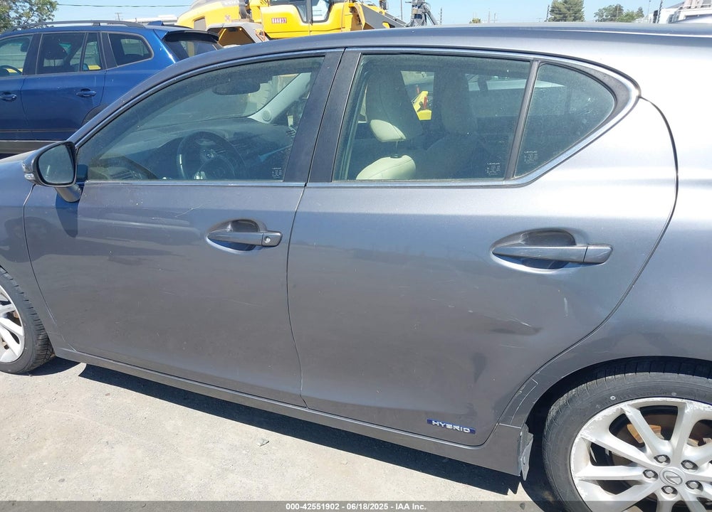 2013 LEXUS CT 200H VIN: JTHKD5BH4D2163756