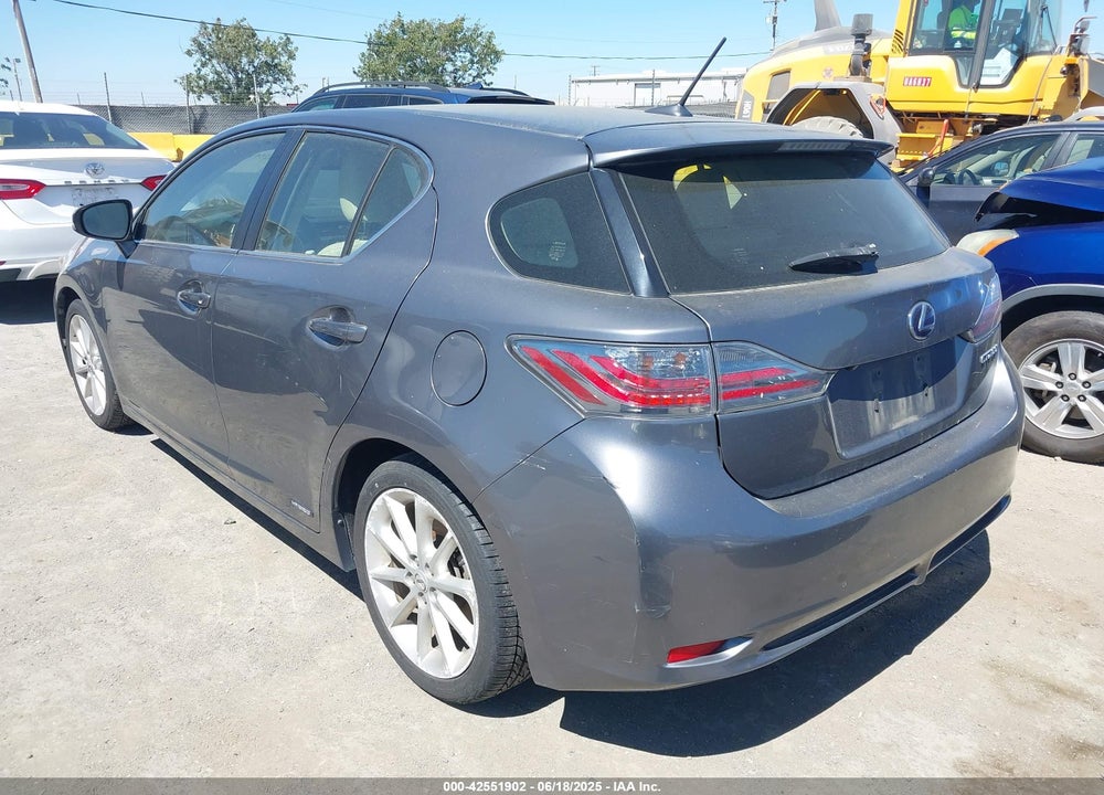 2013 LEXUS CT 200H VIN: JTHKD5BH4D2163756