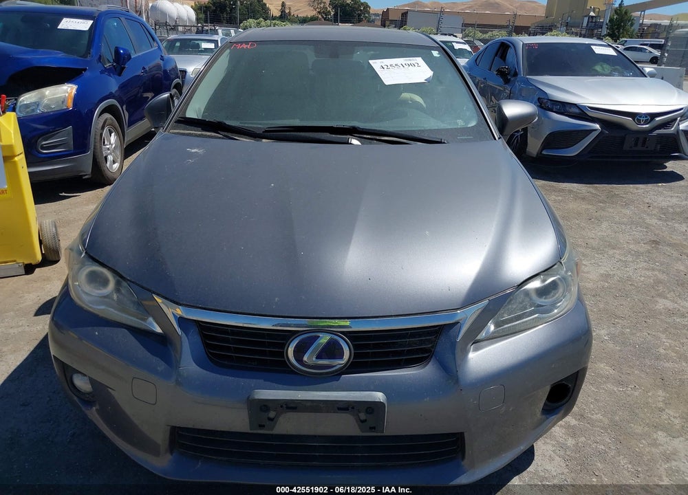 2013 LEXUS CT 200H VIN: JTHKD5BH4D2163756