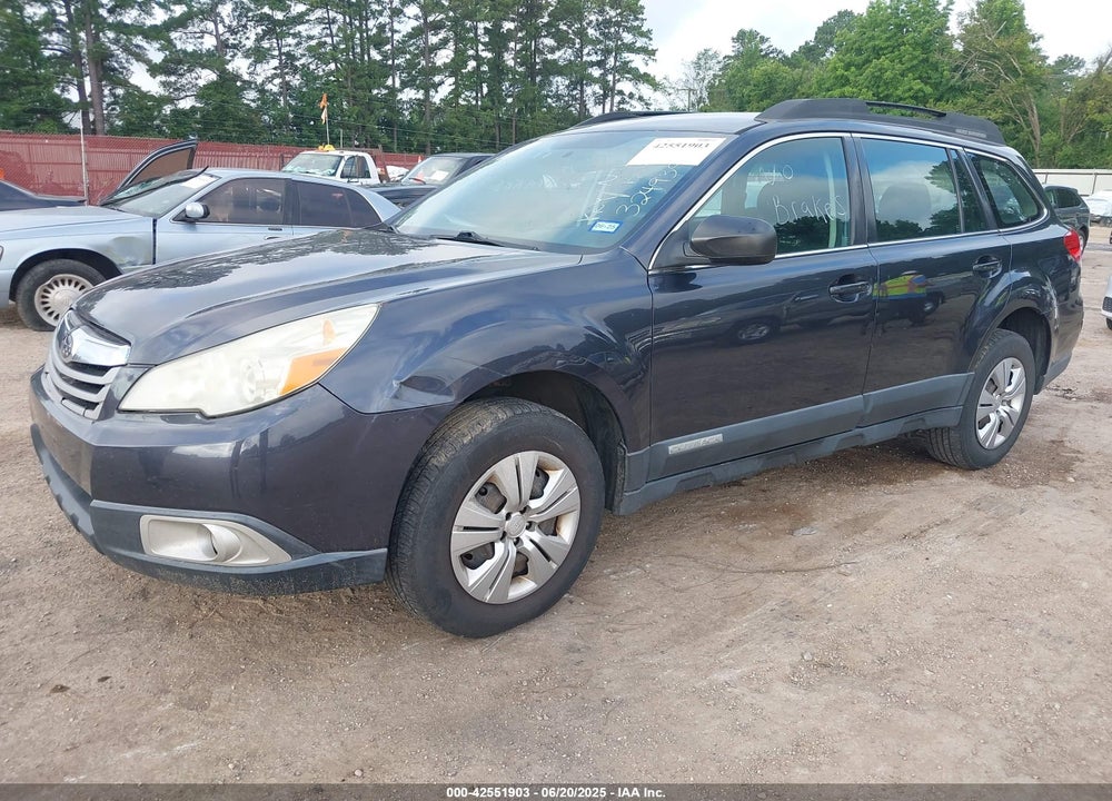 2011 SUBARU OUTBACK 2.5I VIN: 4S4BRBAC4B3324939