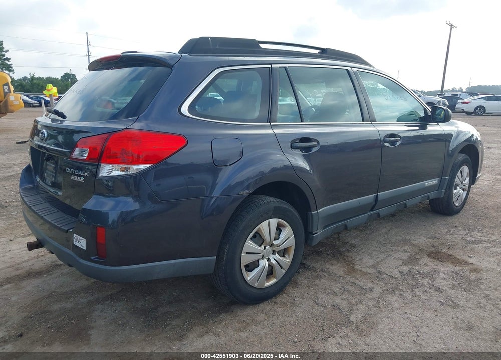 2011 SUBARU OUTBACK 2.5I VIN: 4S4BRBAC4B3324939