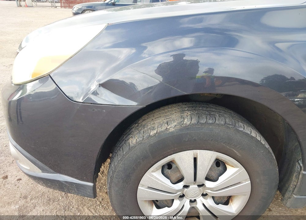 2011 SUBARU OUTBACK 2.5I VIN: 4S4BRBAC4B3324939