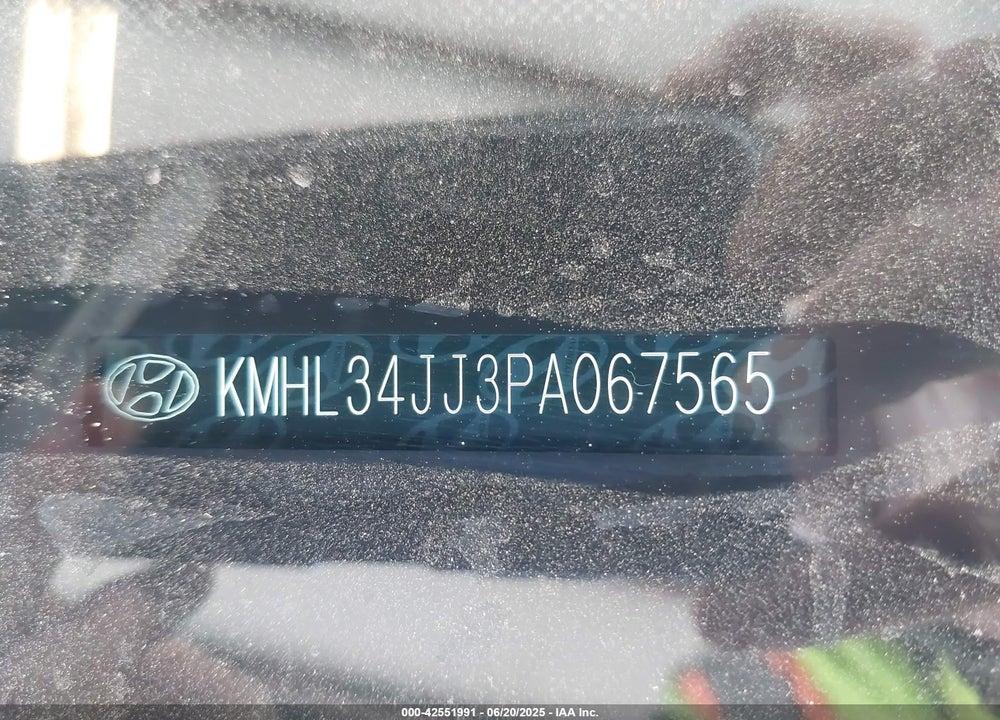 2023 HYUNDAI SONATA HYBRID VIN: KMHL34JJ3PA067565