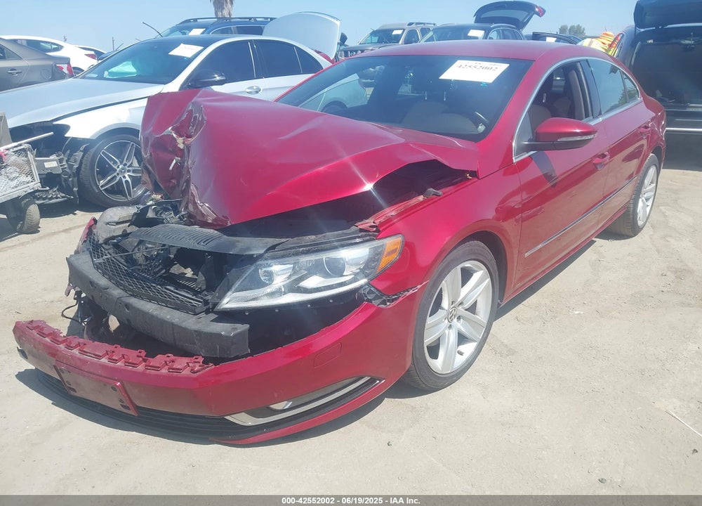 2013 VOLKSWAGEN CC VIN: WVWBP7ANXDE559944