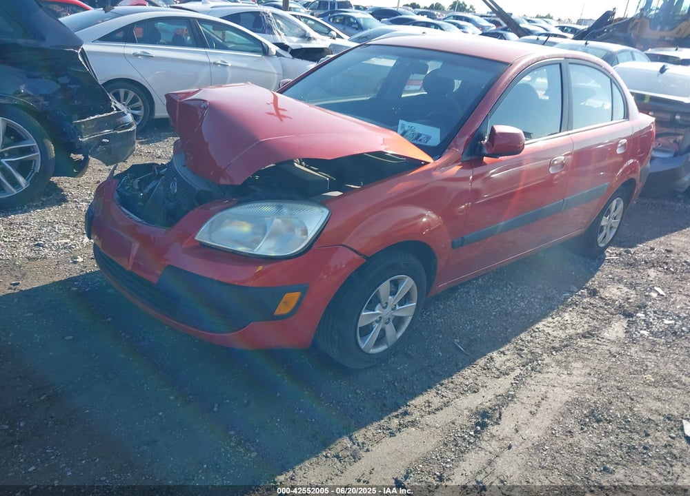 2008 KIA RIO VIN: KNADE123086382195