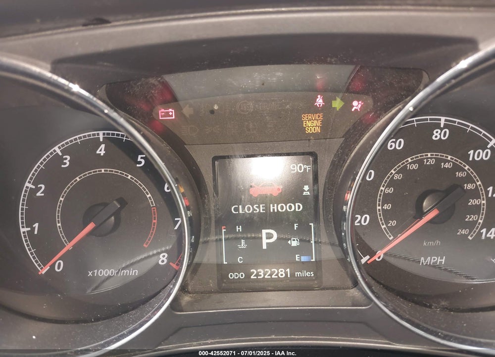2016 MITSUBISHI OUTLANDER SPORT VIN: JA4AP3AU7GZ049912