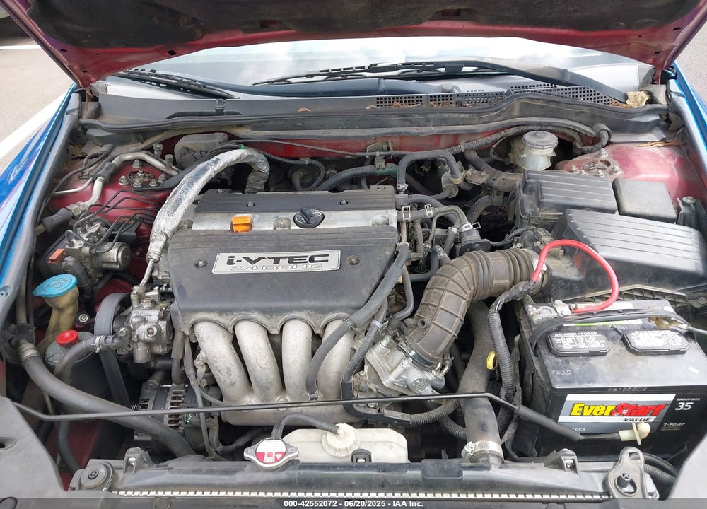 2007 HONDA ACCORD 2.4 EX VIN: 1HGCM56867A184992