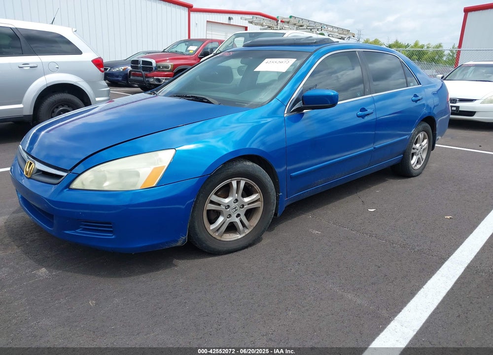2007 HONDA ACCORD 2.4 EX VIN: 1HGCM56867A184992