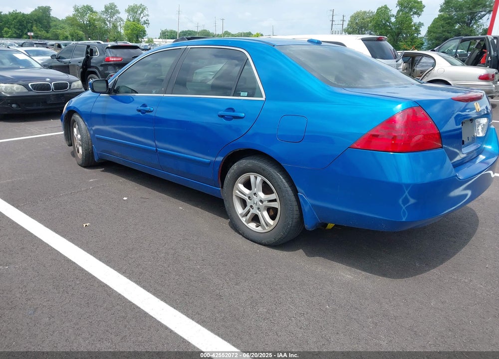 2007 HONDA ACCORD 2.4 EX VIN: 1HGCM56867A184992