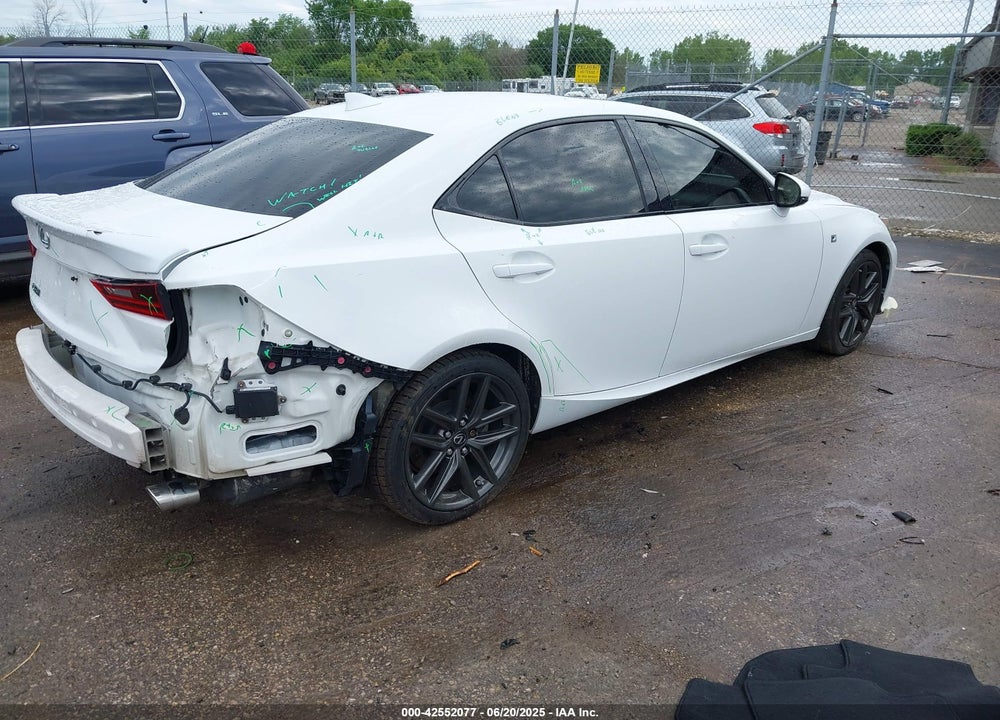 2016 LEXUS IS300 VIN: JTHCM1D26G5002396