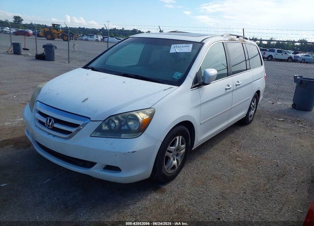 2006 HONDA ODYSSEY EX-L VIN: 5FNRL38776B420222