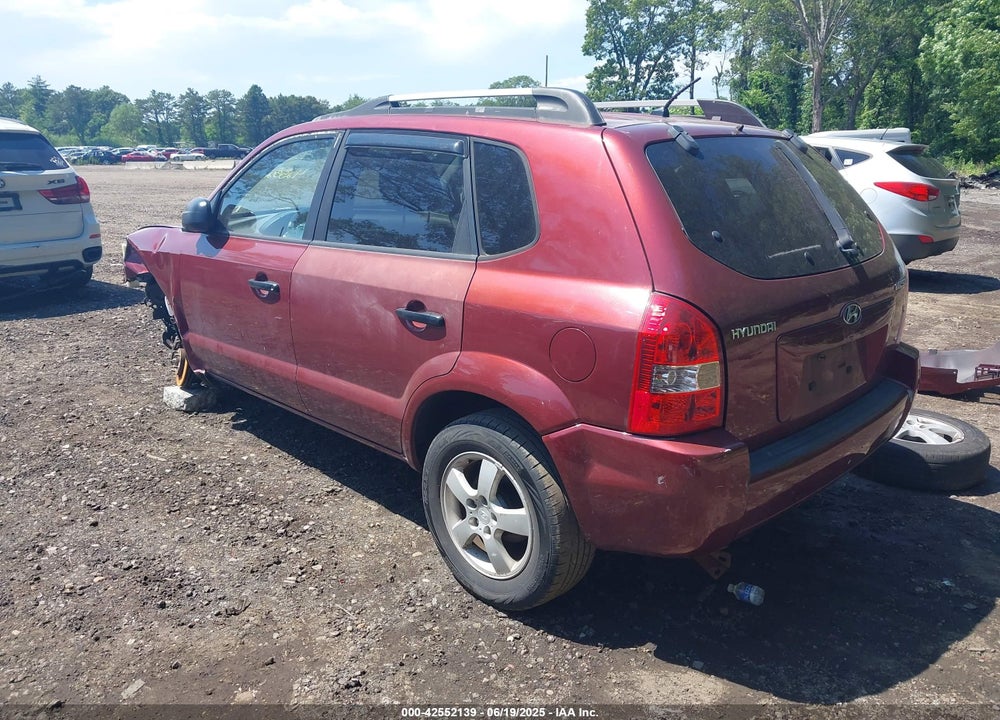 2007 HYUNDAI TUCSON VIN: KM8JM12B77U633414