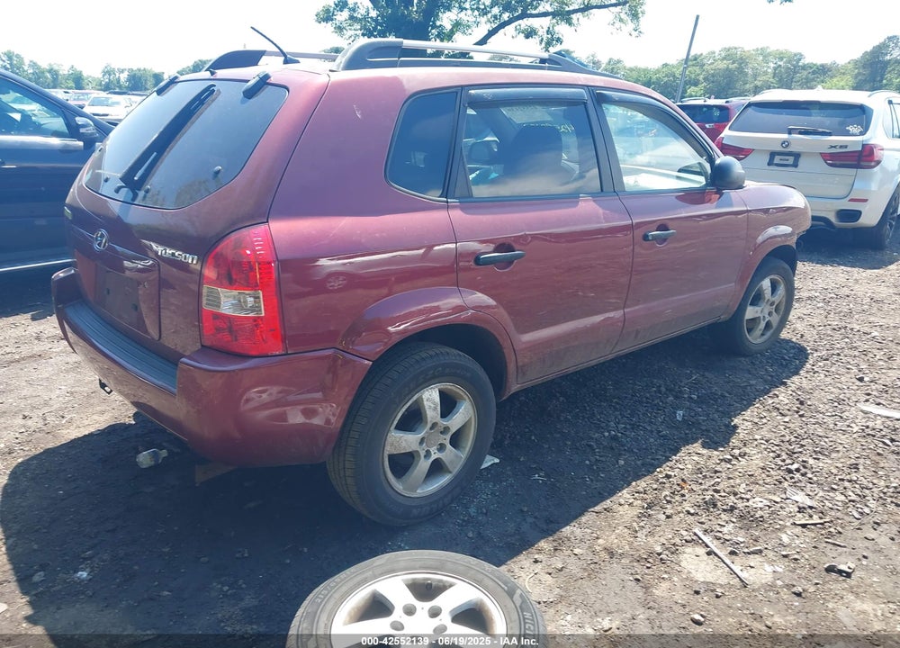 2007 HYUNDAI TUCSON VIN: KM8JM12B77U633414