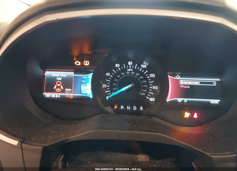 2020 FORD EDGE VIN: 2FMPK4J92LBA95883
