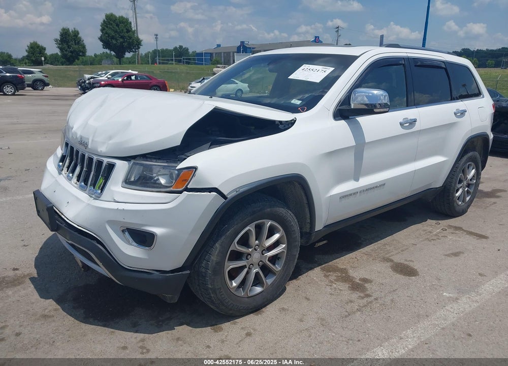 2014 JEEP GRAND CHEROKEE LIMITED VIN: 1C4RJFBG5EC378354