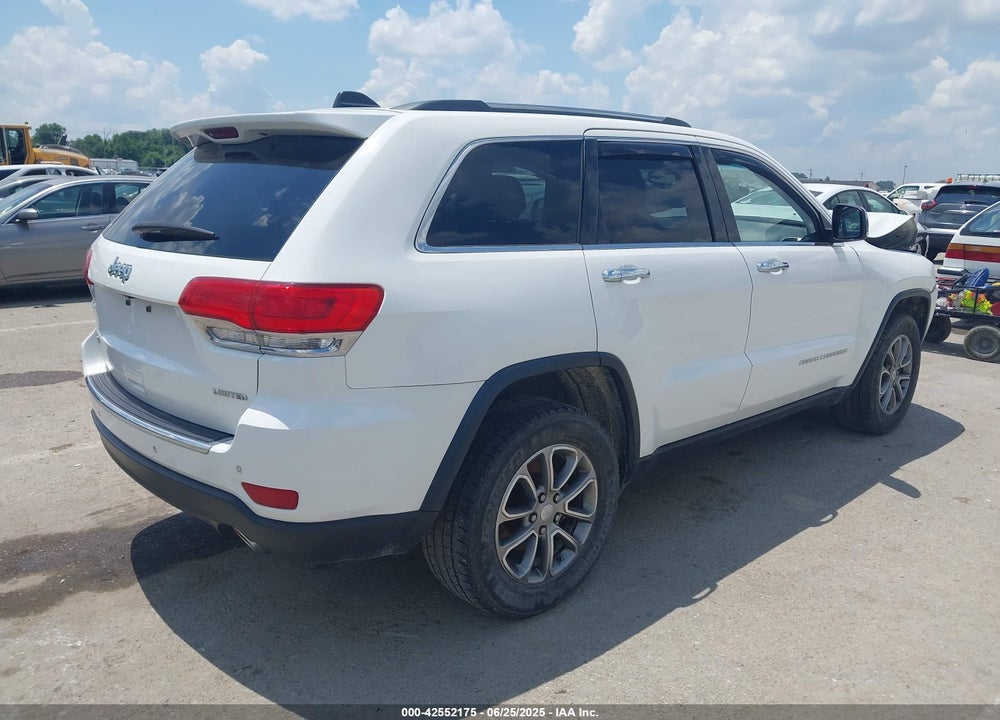 2014 JEEP GRAND CHEROKEE LIMITED VIN: 1C4RJFBG5EC378354