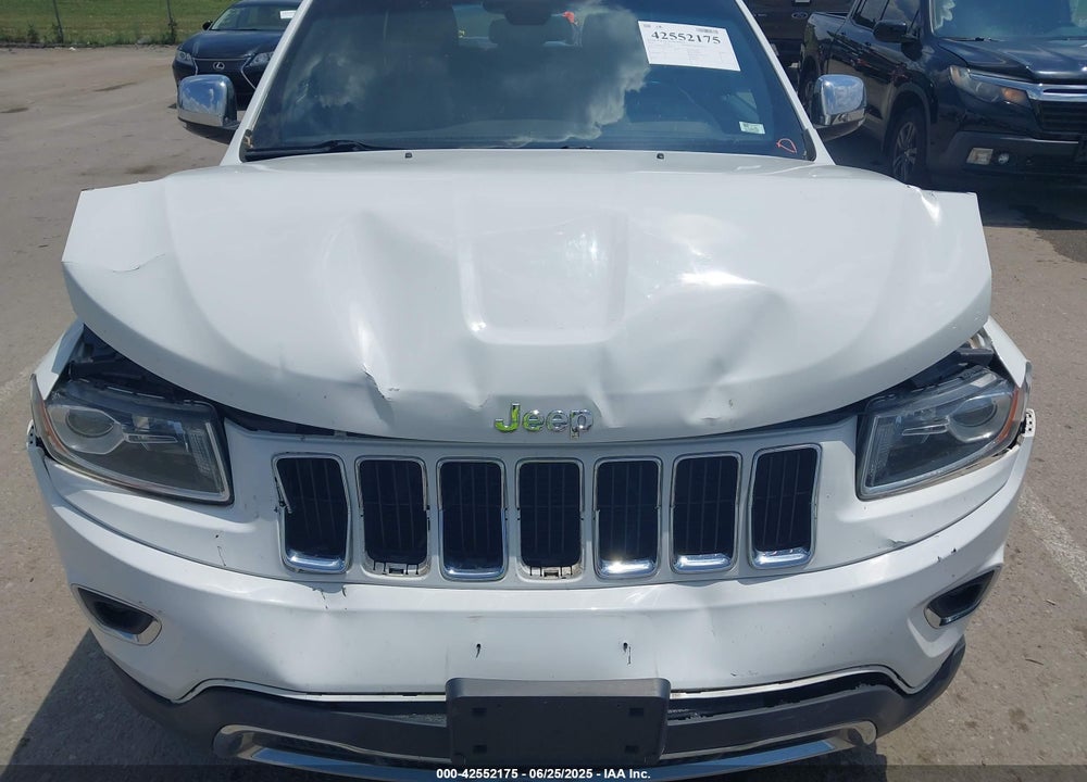 2014 JEEP GRAND CHEROKEE LIMITED VIN: 1C4RJFBG5EC378354