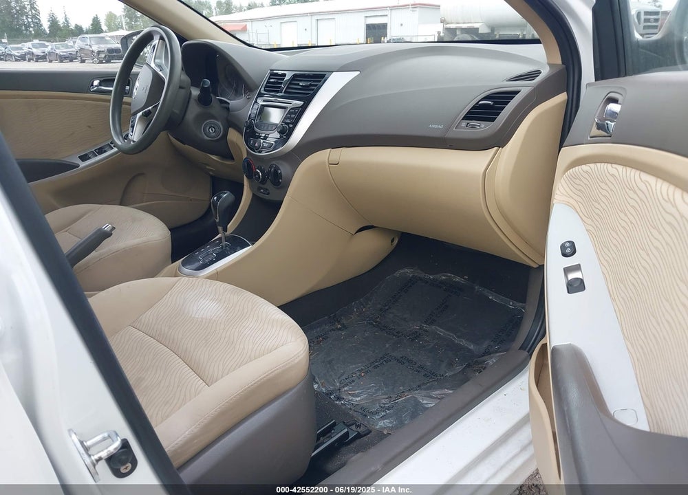 2012 HYUNDAI ACCENT VIN: KMHCU4AE3CU087064