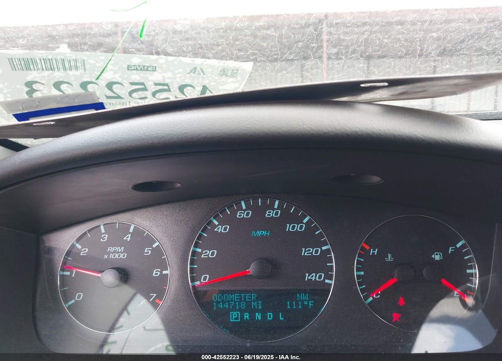 2013 CHEVROLET IMPALA VIN: 2G1WC5E33D1197427
