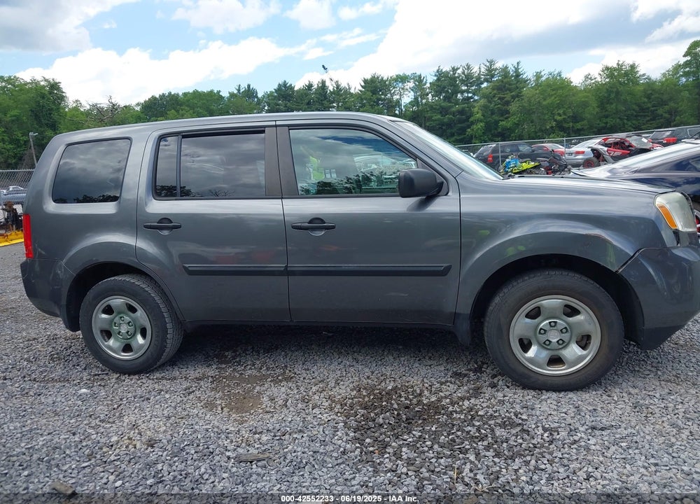 2012 HONDA PILOT VIN: 5FNYF4H24CB001642