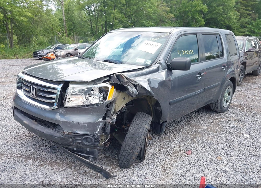 2012 HONDA PILOT VIN: 5FNYF4H24CB001642