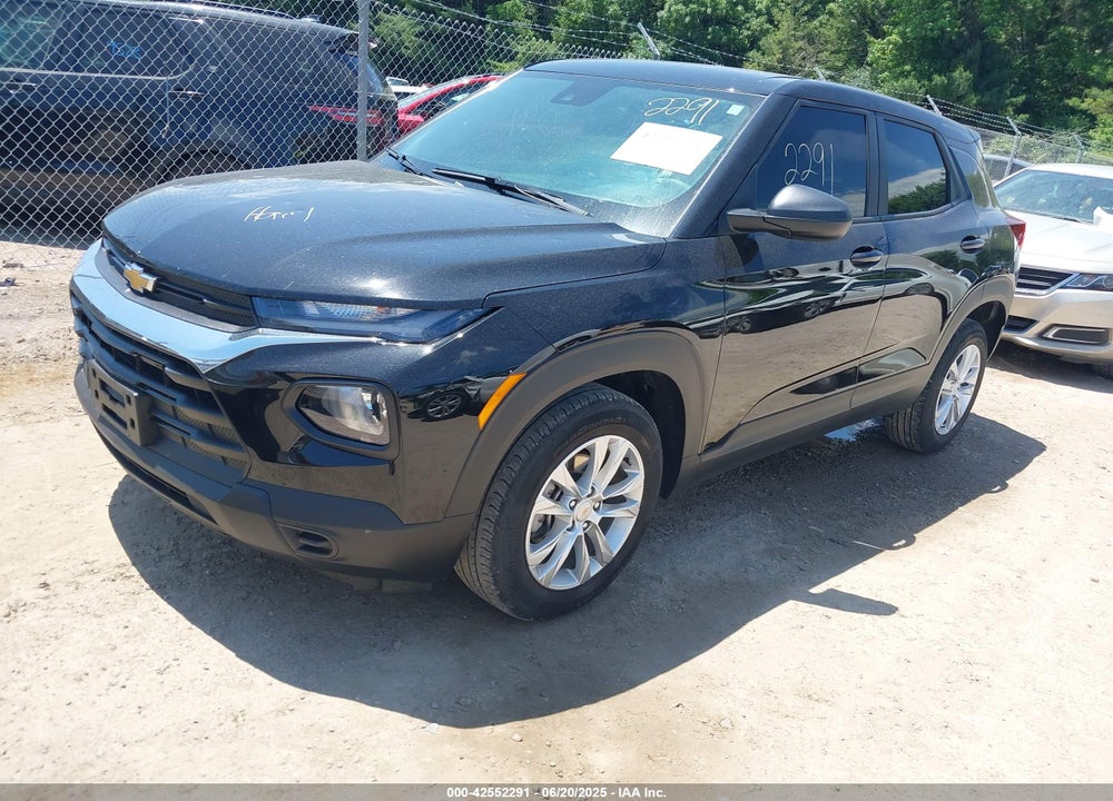 2022 CHEVROLET TRAILBLAZER VIN: KL79MMS20NB087604
