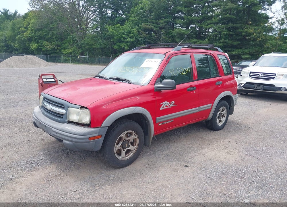 2001 CHEVROLET TRACKER HARD TOP ZR2 VIN: 2CNBJ734816935817