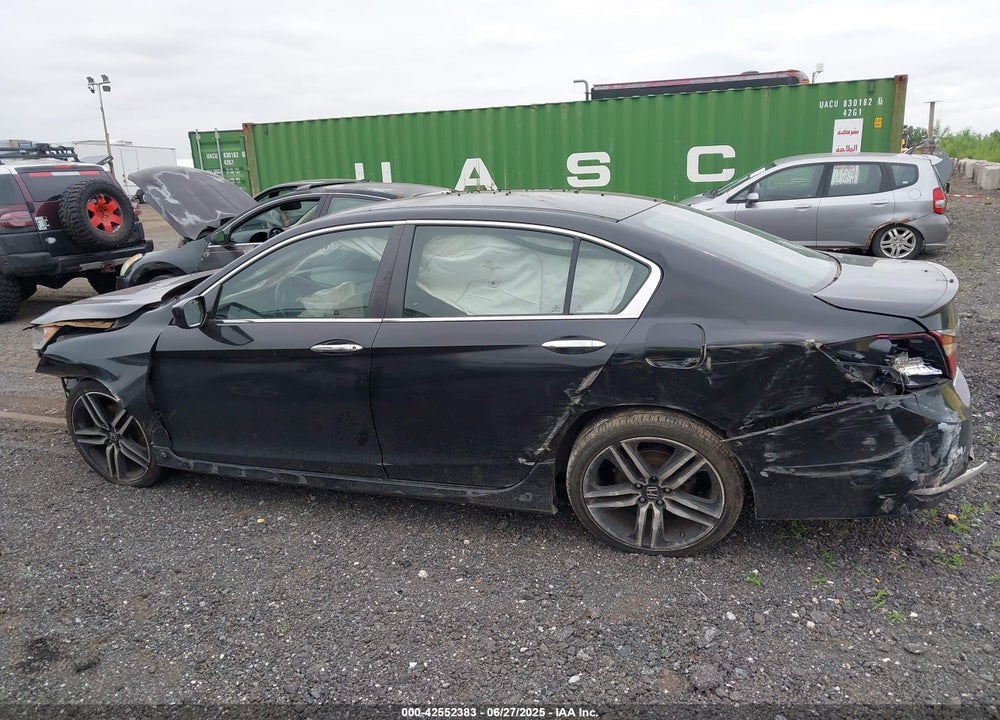 2017 HONDA ACCORD SPORT VIN: 1HGCR2F5XHA140954