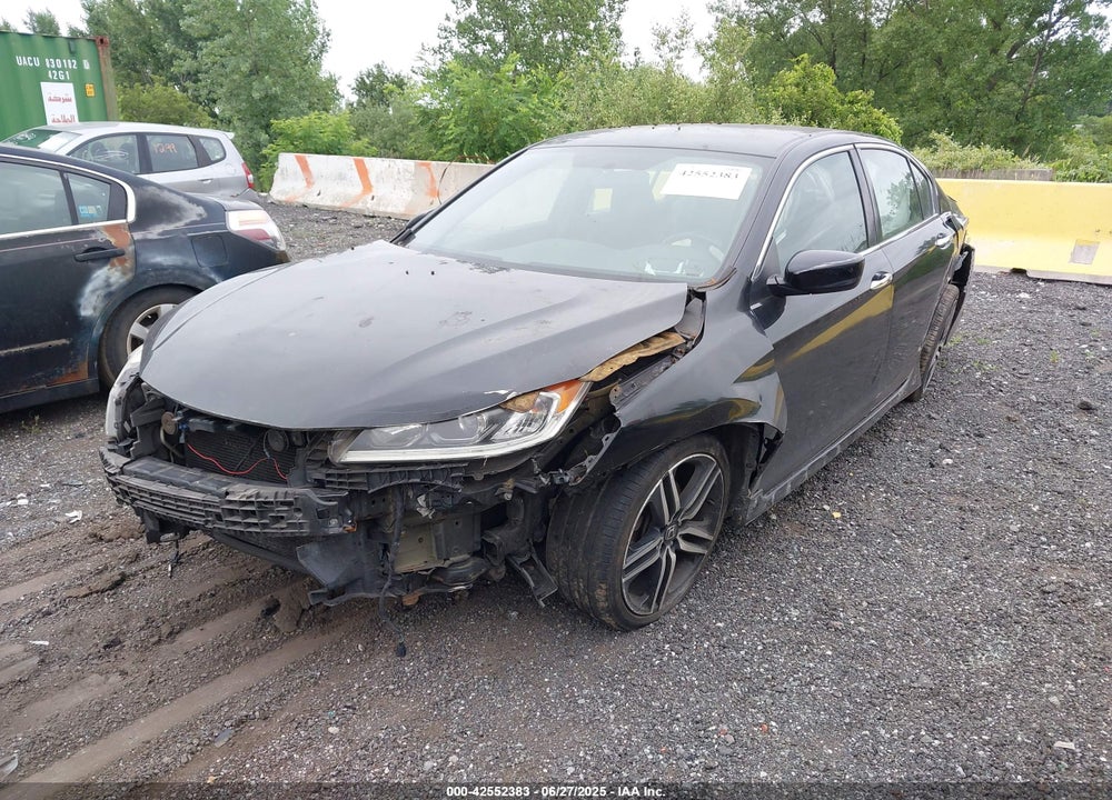 2017 HONDA ACCORD SPORT VIN: 1HGCR2F5XHA140954