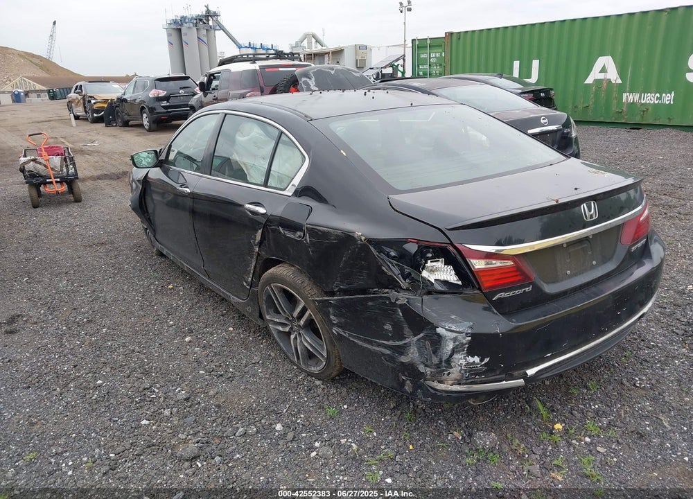 2017 HONDA ACCORD SPORT VIN: 1HGCR2F5XHA140954