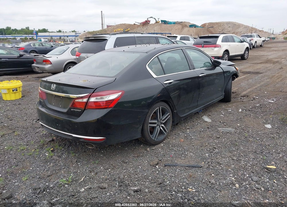 2017 HONDA ACCORD SPORT VIN: 1HGCR2F5XHA140954
