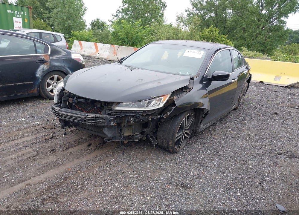 2017 HONDA ACCORD SPORT VIN: 1HGCR2F5XHA140954