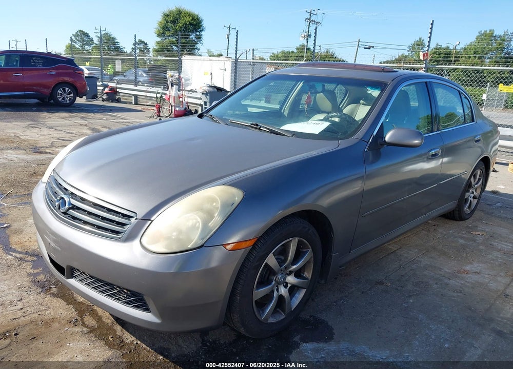 2006 INFINITI G35X VIN: JNKCV51F56M618025