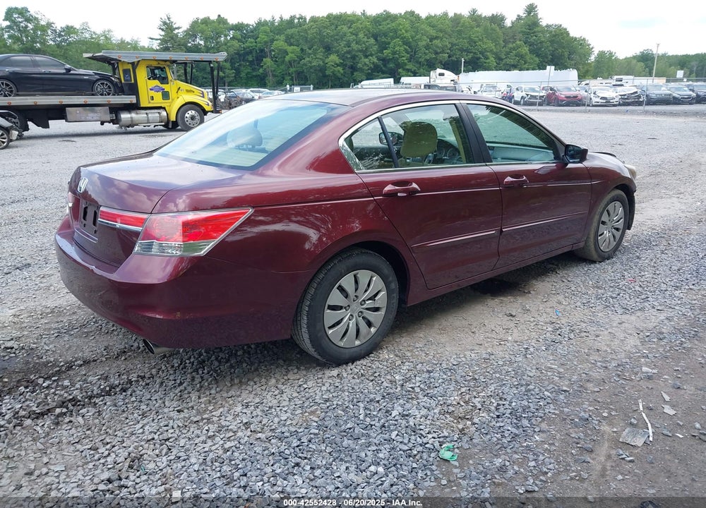 2012 HONDA ACCORD 2.4 LX VIN: 1HGCP2F33CA238494