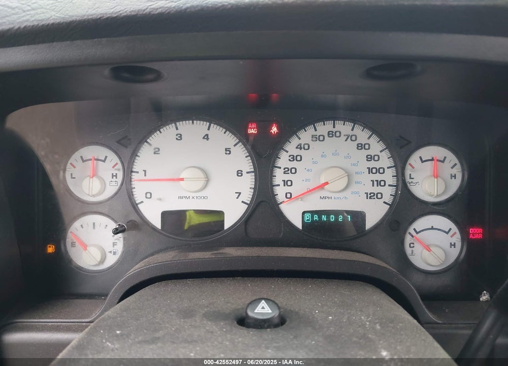 2005 DODGE RAM 1500 VIN: 1D7HA16N65J509977