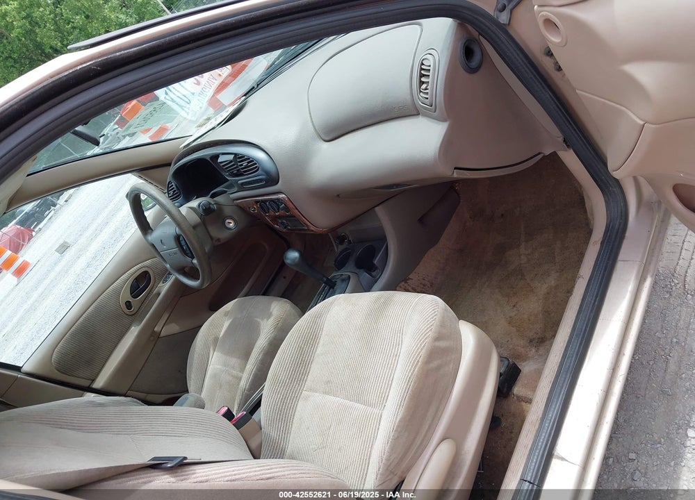 1999 MERCURY MYSTIQUE GS VIN: 1MEFM6532XK635416