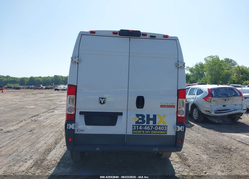 2016 RAM PROMASTER 2500 HIGH ROOF VIN: 3C6TRVDG3GE134114