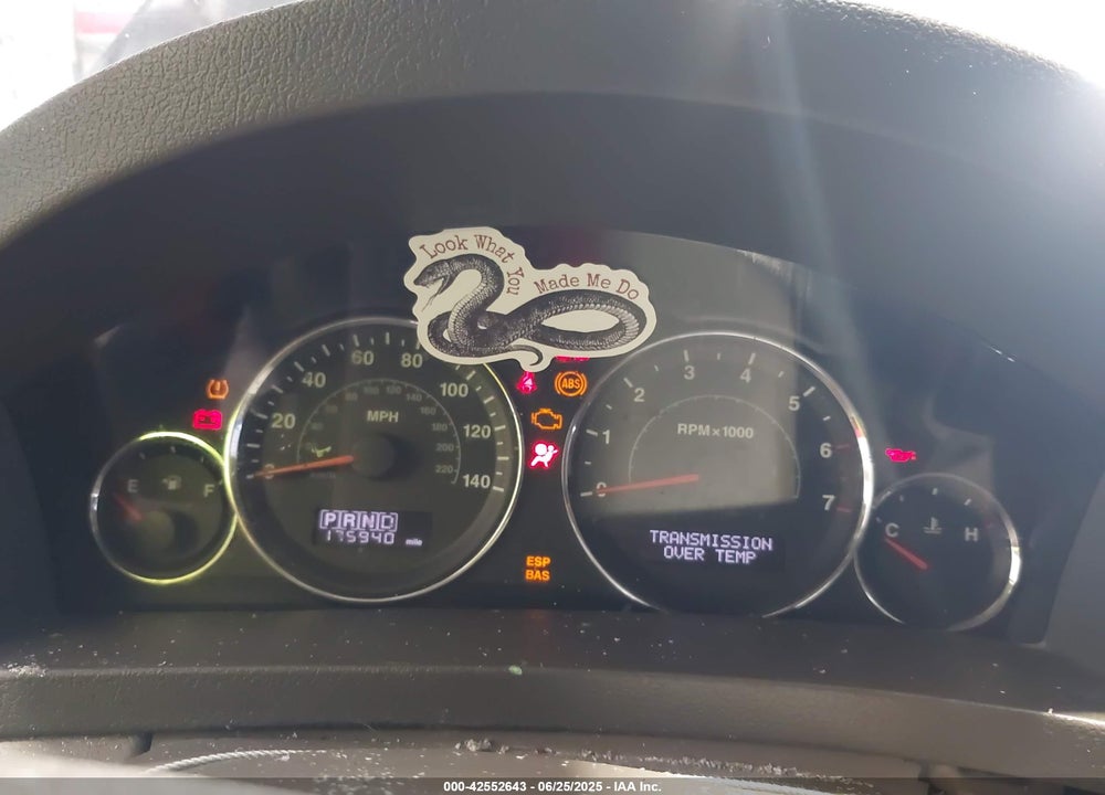2010 JEEP GRAND CHEROKEE VIN: 1J4PS4GK3AC144000